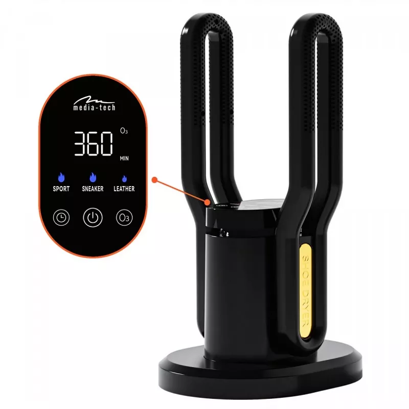 APAVU ŽĀVĒTĀJS OZONE PRO+ MT6539 – Apavu žāvētājs ar ozona dezinfekciju.