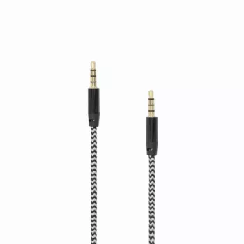 Sbox AUX kabelis 3.5mm uz 3.5mm Blackberry Black 3535-1.5B