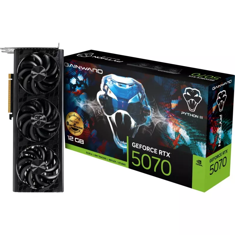 Grafikas karte Gainward GeForce RTX 5070 12 GB GDDR7