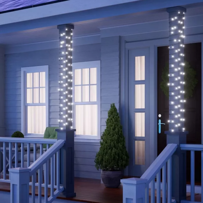 Viedās svētku virtenes NANOLEAF 1D sākuma komplekts 250 LED 20 m IP44 (NF084K02-20XLS)