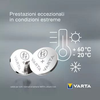 Vienreizlietojamā baterija Varta CR2025 V 1-BL (6025)