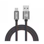 USB uz Micro USB datu kabelis Tellur 1 m džinsa krāsā