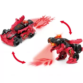 Switch & Go Dinos - Fire-Mini-T-Rex, spēļu figūriņa