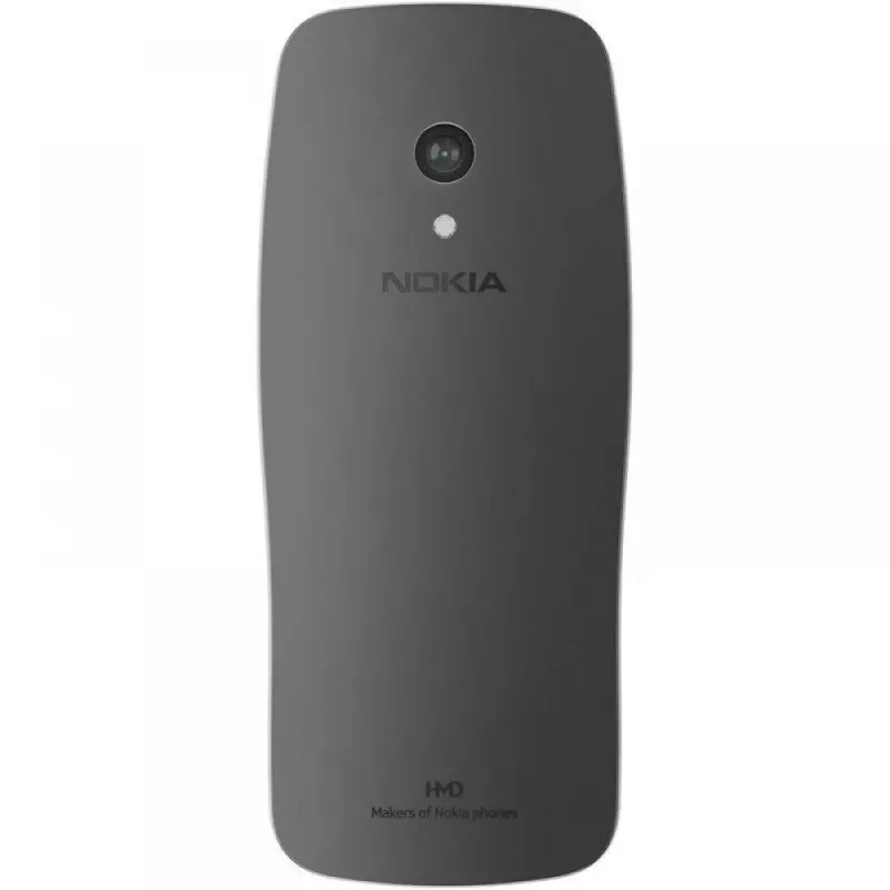Nokia 3210 4G (2024) (TA-1618) | Grunge Melns | 2.4 collas | TFT | 128 MB | 64 MB | Dual SIM | Bluetooth | 5 | Galvenās kameras izšķirtspēja 2 MP