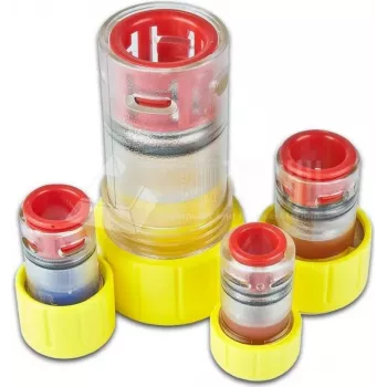Lightwin gāzu necaurlaidīgs blīvējuma vāciņš dažādiem kabeļu diametriem un caurulēm FTTx (DC 10MM OUT 6-8MM)