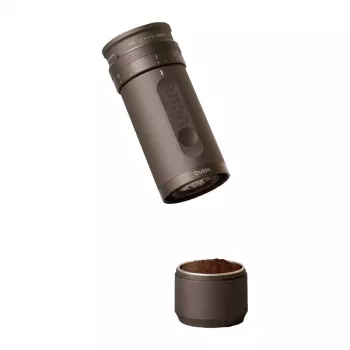 Burr kafijas dzirnaviņas OUTIN Outin Fino Melns — konusveida urbis, 25 g ietilpība, Ø 7.3 cm, 199 mm augstums, 690 g