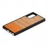 Aizsargājošs telefona maciņš Man and Wood Galaxy Note 20 Herringbone Arancia Melns
