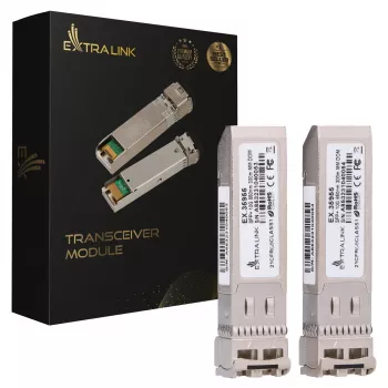 SFP+ raidītājuztvērējs Extralink EX.35955 10 Gbps 850 nm daudzmodu 300 m