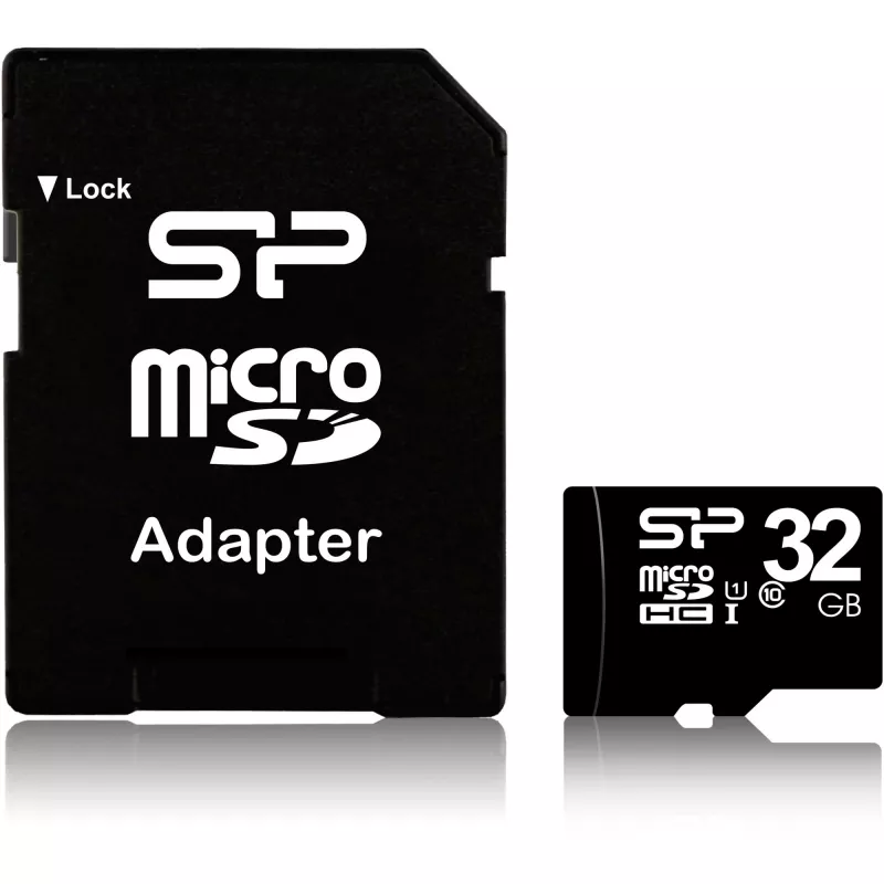 Silicon Power SP032GBSTH010V10SP atmiņas karte 32 GB MicroSDHC UHS-I Class 10
