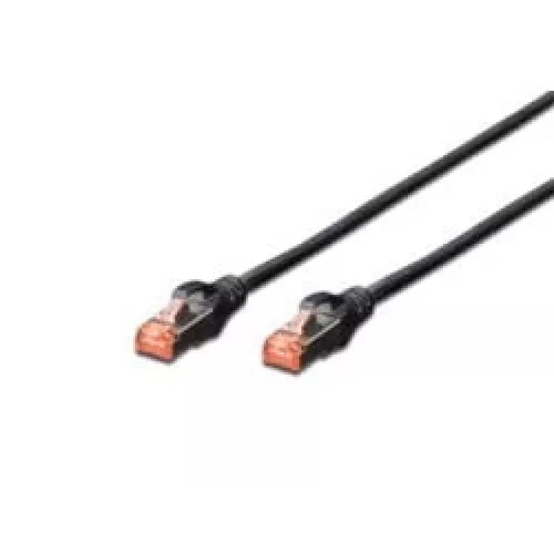 DIGITUS CAT6 S-FTP Patch kabelis 2m, 10 gab., melns (DK-1644-020-BL-10)