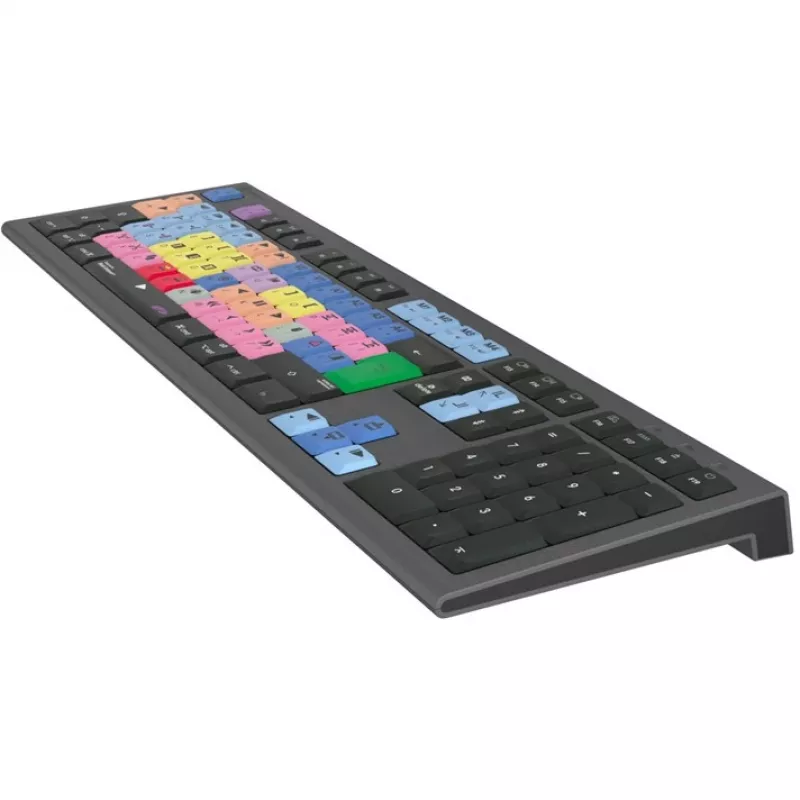 Logickeyboard LKB-MCOM4-A2M-UK tastatūra USB QWERTY angļu melna (LKB-MCOM4-A2M-UK)