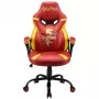 PC spēļu krēsls Subsonic Junior Griffindor polsterēts sēdeklis oranžsarkanā krāsā