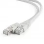 Tīkla kabelis GEMBIRD Cat6a RJ-45 uz RJ-45 S/FTP 10 m LSZH, ciets varš, pelēks