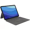 Korpuss ar tastatūru Combo Touch US iPad Pro 11 1.,2.,3. paaudze pelēks