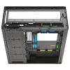 HAVN HS 420 VGPU datora korpuss, Midi-tower, E-ATX, rūdīts stikls, PCIe 5.0 pacēlājkabelis - melns