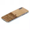 Viedtālruņa maciņš man and wood iPhone XS Max — terra white