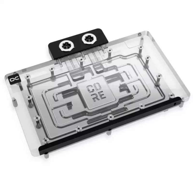 Aizmugurējā plāksne Alphacool 10259 alumīnija hroma varš melna 153.3mm