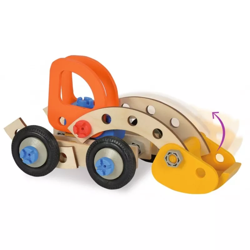 Konstruktors, Ekskavators, 90 detaļu komplekts