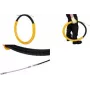 Kabeļu ievilkšanas lente c.k tools 495056 — 30 m garums, 6 mm diametrs