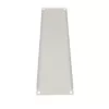 Rack aizbīdnis Extralink Front Blank Panel 2U 19 collu pelēks, 2U, 19 collu, pelēks