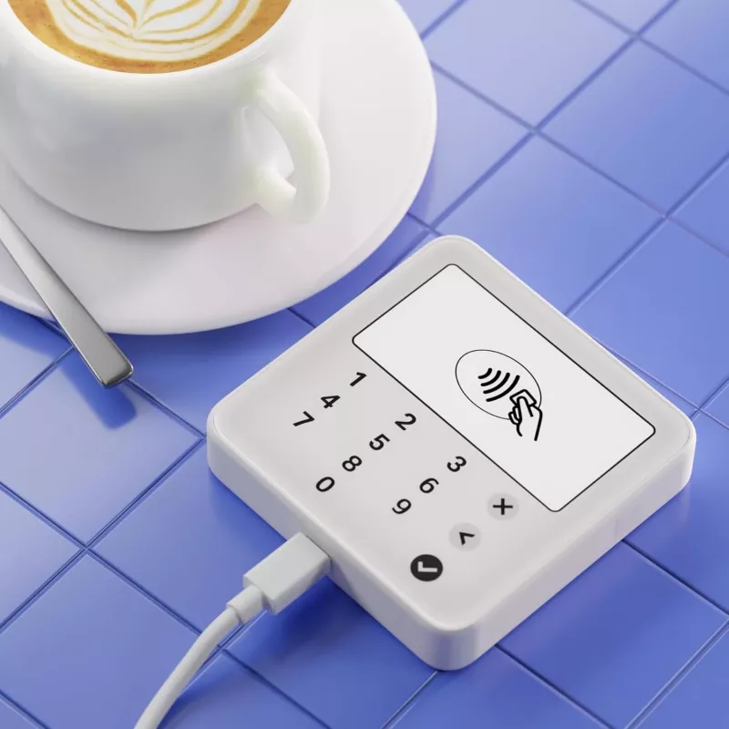 Karšu lasītājs SumUp RDR-SUL-010 — bezkontakta (NFC) un čipu (EMV) maksājumi