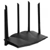 Tenda TX12 PRO bezvadu maršrutētājs Fast Ethernet Divjoslu (2.4 GHz / 5 GHz) Melns