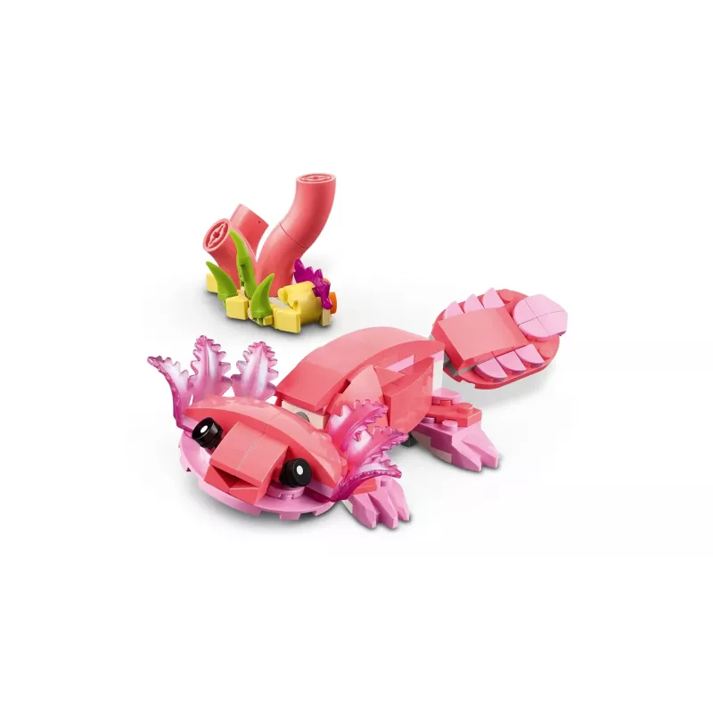 LEGO Creator 3-in-1 Pink Flamingo 31170 būvējamo modeļu komplekts, 288 detaļas, augstums 230 mm, ieteicamais vecums 8+