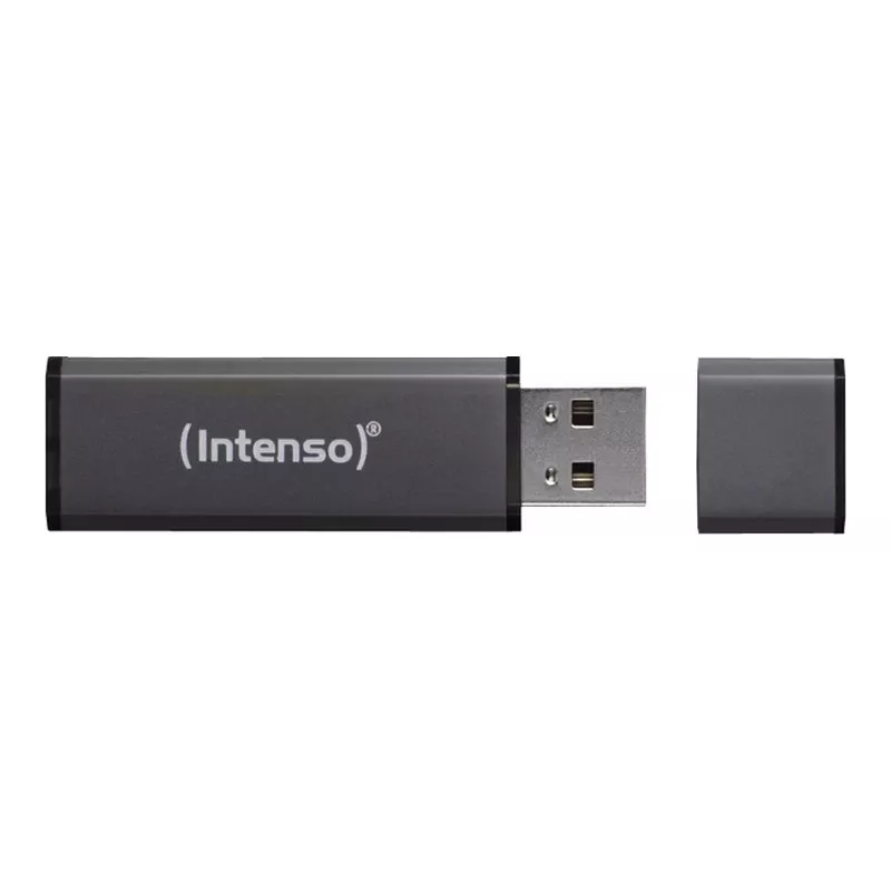 ATMIŅAS DISKS FLASH USB2 8GB/ANTRACĪTS 3521461 INTENSO
