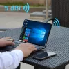 Āra visvirzienu 4G LTE antena QOLTEC 57044, 5 dBi, 600–2700 MHz, 50 W, 50 Ω, balta vara korpuss