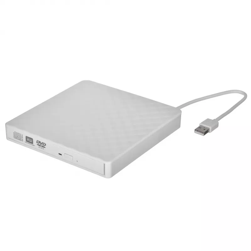 KRUX DVD portatīvais disks balts
