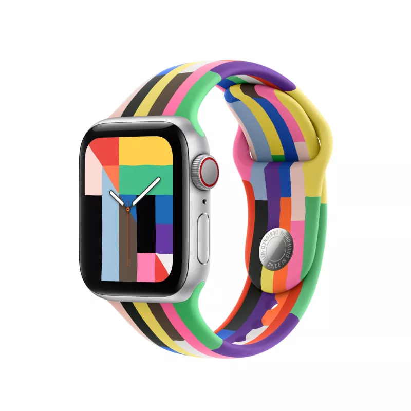 Apple Pride Edition viedpulksteņa aproce