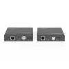 Digitus 4K HDMI HDBaseT™ 2.0 KVM paplašinātāja komplekts, 100 m