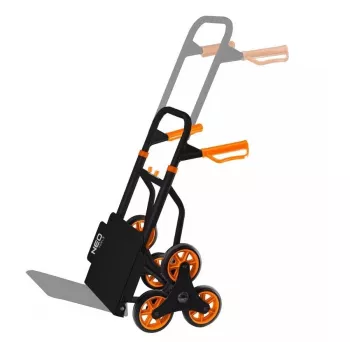 Kāpņu transporta ratiņi NEO tools 84-402, salokāmi rokas ratiņi, 150 kg kravnesība