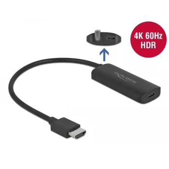 Adapteris HDMI-A spraudnis uz USB Type-C sievišķo DeLOCK 63251