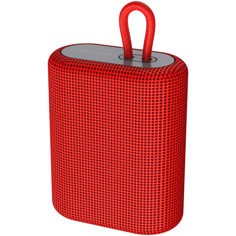 Canyon Bluetooth skaļrunis BSP-4 TF lasītājs/USB-C/5W sarkans mazumtirdzniecība