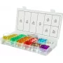 Automotive Fuse Set ks tools 970.0730, 36 gab., plakanie drošinātāji 20–100 A