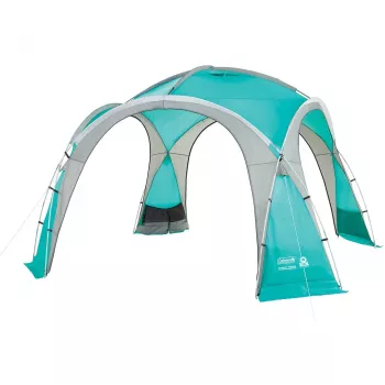 Event Dome Shelter L, 3,65 x 3,65m, Paviljons Gaiši Zils/Pelēks