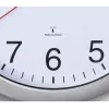 Jakob Maul GmbH MAUL Wanduhr MAULrun, sienas, aplis, balta, plastmasa, AA, 1,5 V