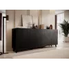 BARI kumode 200x42x82 melns matēts