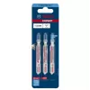 Bosch 2 608 900 561 finierzāģa/figūrzāģa/virzuļa zāģa asmens Finierzāģa asmens Karbīds 3 gab.