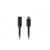 USB C uz USB C kabelis LANBERG CA-USBE-20CC-0005-BK, USB 3.2 Gen 1 (5 Gbit/s), 0,5 m, melns