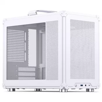 Jonsbo C6 MAX PC korpuss, mini korpuss, Micro-ATX, rūdīts stikls - Wei