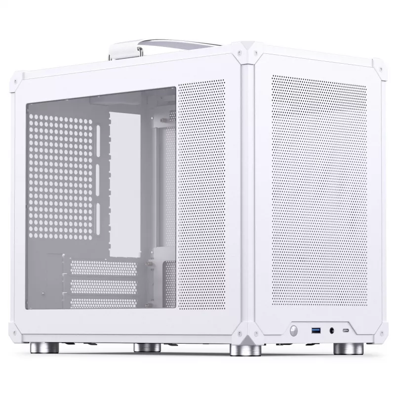 Jonsbo C6 MAX PC korpuss, mini korpuss, Micro-ATX, rūdīts stikls - Wei