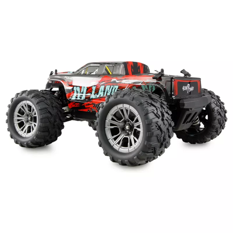 Amewi M-Land Monstertruck 48km/h 4WD 1 16 RTR Sarkans (22622)