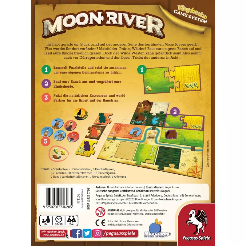 Moon River, galda spēle