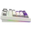 LORGAR KBP70TKLW, bezvadu TKL mehāniskā spēļu tastatūra Pro, bēša, EN izkārtojums
