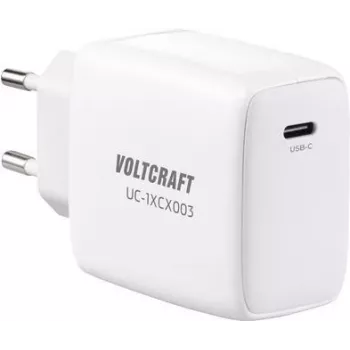 VOLTCRAFT GaN VC-13064615 USB lādētājs iekštelpām Izejas strāva (maks.) 2.25 A 1 x USB-C® (VC-13064615)