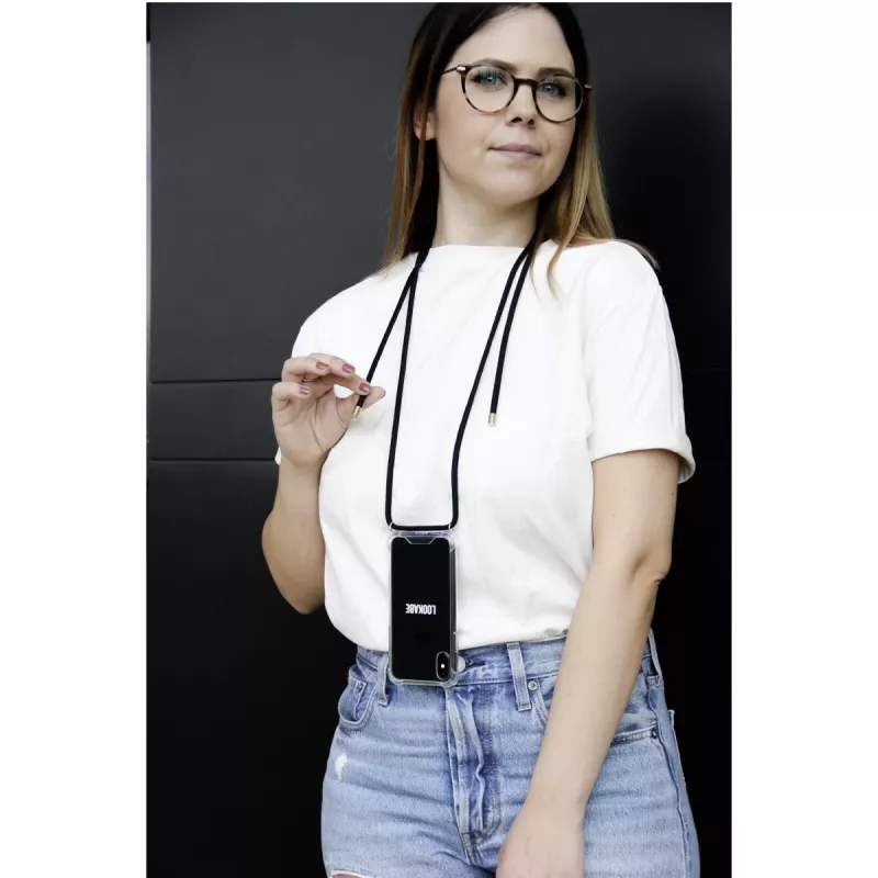 Cover Coros LOO005 iPhone XS Max 16.5 cm (6.5 collas) Melns Caurspīdīgs