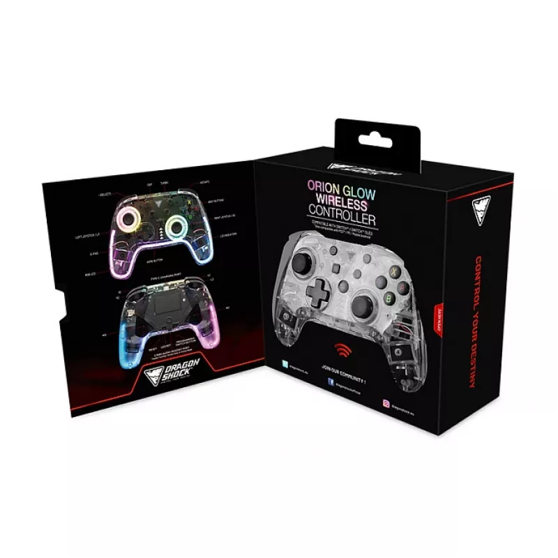 Dragonshock Orion Glow bezvadu RGB Switch kontrolieris