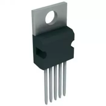 Līdzstrāvas/līdzstrāvas pārslēgšanas regulators Texas Instruments LM2576HVT-12/NOPB, TO-220-5 korpusā, fiksēts 12V izvads